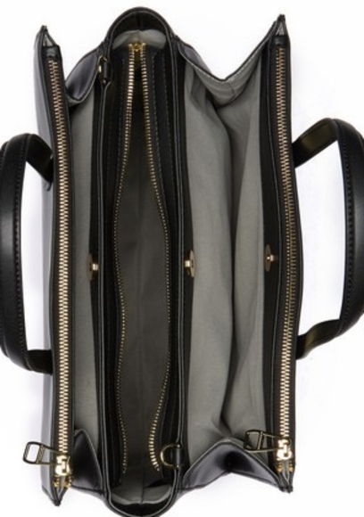 NWOT BCBGMAXAZRIA Marcelina Leather Tote - Picture 5 of 8